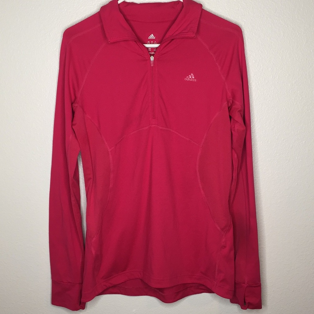 Adidas Climalite Breathable Long Sleeve Quarter